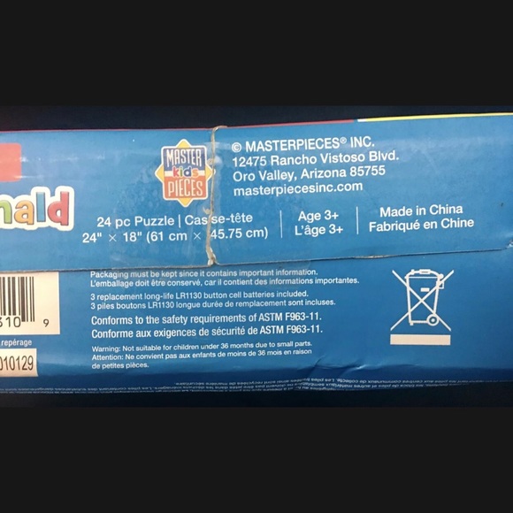 (SOLD) Old McDonald Sing A Long 24pc Sound Floor Puzzle Educational Toy - Picture 8 of 14